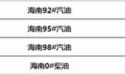 海南油价多少钱一公里_海南油价一般比内地贵多少